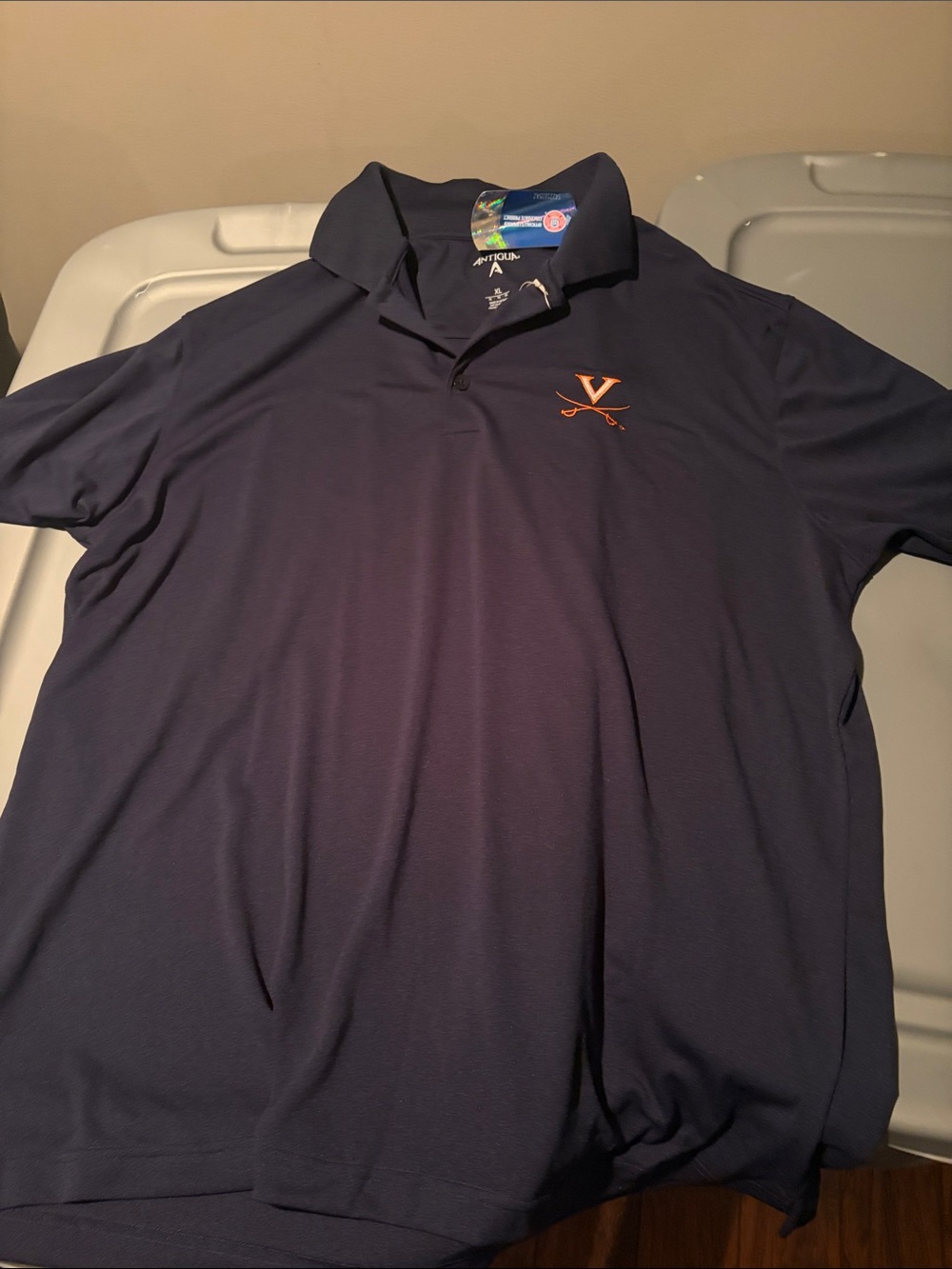 Navy Polo Shirt University of Virginia